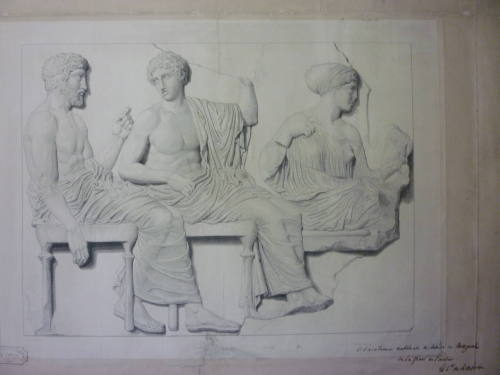 Study of a Classical Frieze from Parthenon