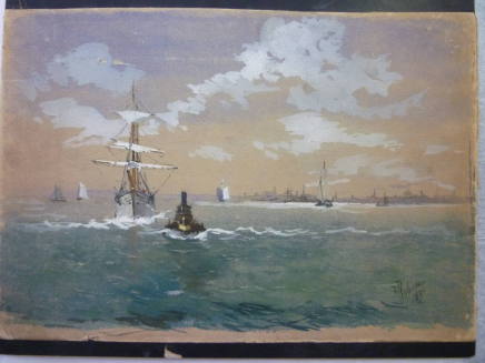 Harbor Scene