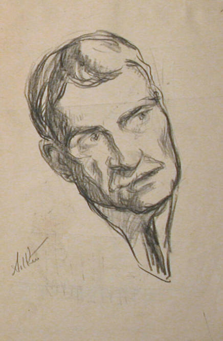 Portrait Study of Hobart Nichols