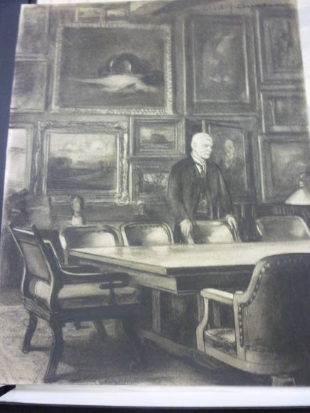 Board Room, drawing for NAD booklet