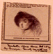 Sketch of a woman's head