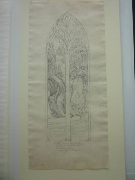 Study for Memorial Window "Hope and Memory" in Pittsburgh