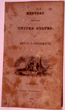 (Title page from book, "History of the United States" by Rev. C.A. Goodrich)