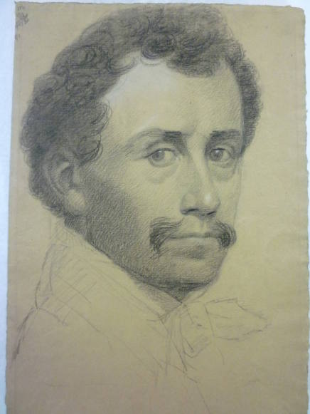 Bust-length portrait of a man