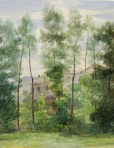 Landscape with Buildings