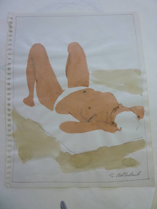 Study for "Sunbathers"