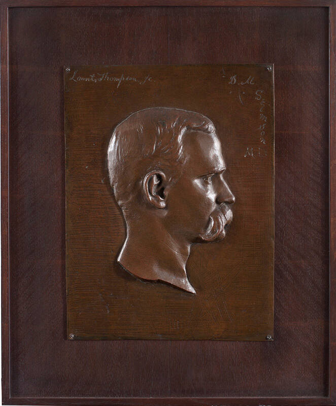 Portrait Relief of Dr. Stimson
